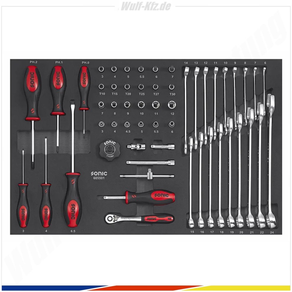 Sonic Werkstattwagen NEXT S7 / 140-​tlg.